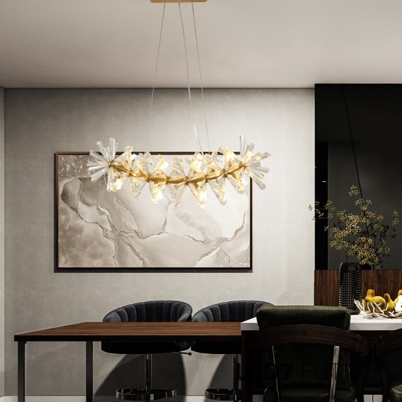 Loft Industry Modern - Stalactite 19 Arc Chandelier